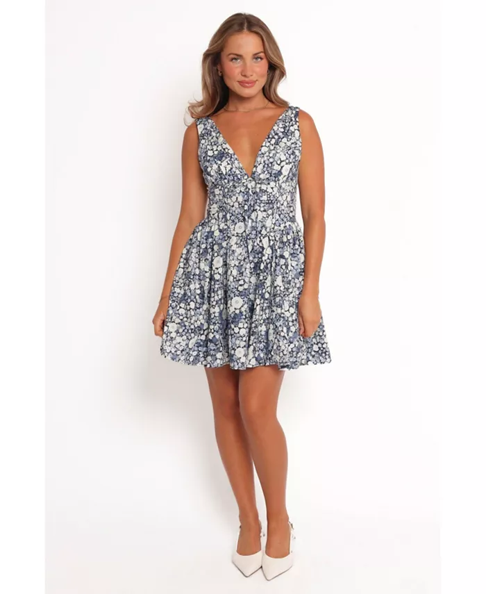 Женское мини-платье Elara Petal and Pup, синий
Женское мини-платье Elara Petal and Pup, синий