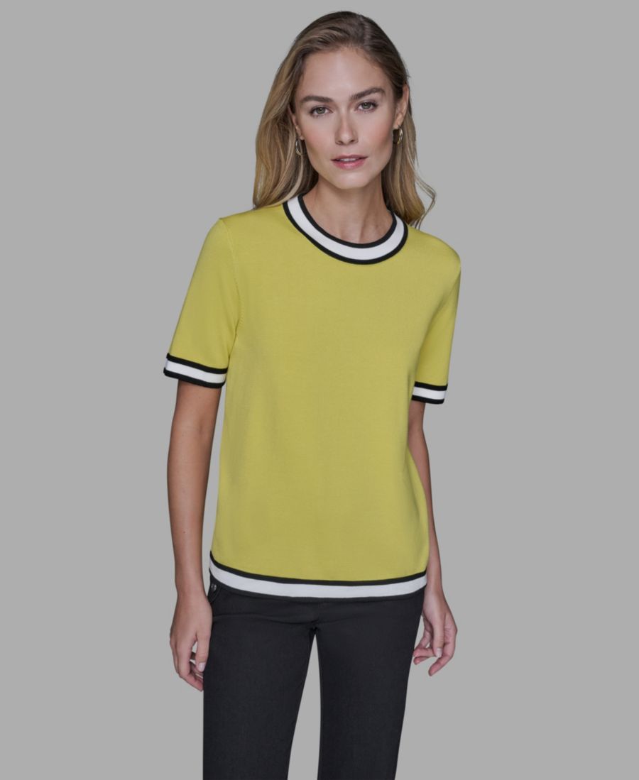 Женский свитер с коротким рукавом KARL LAGERFELD PARIS, Lime
Женский свитер с коротким рукавом KARL LAGERFELD PARIS, Lime