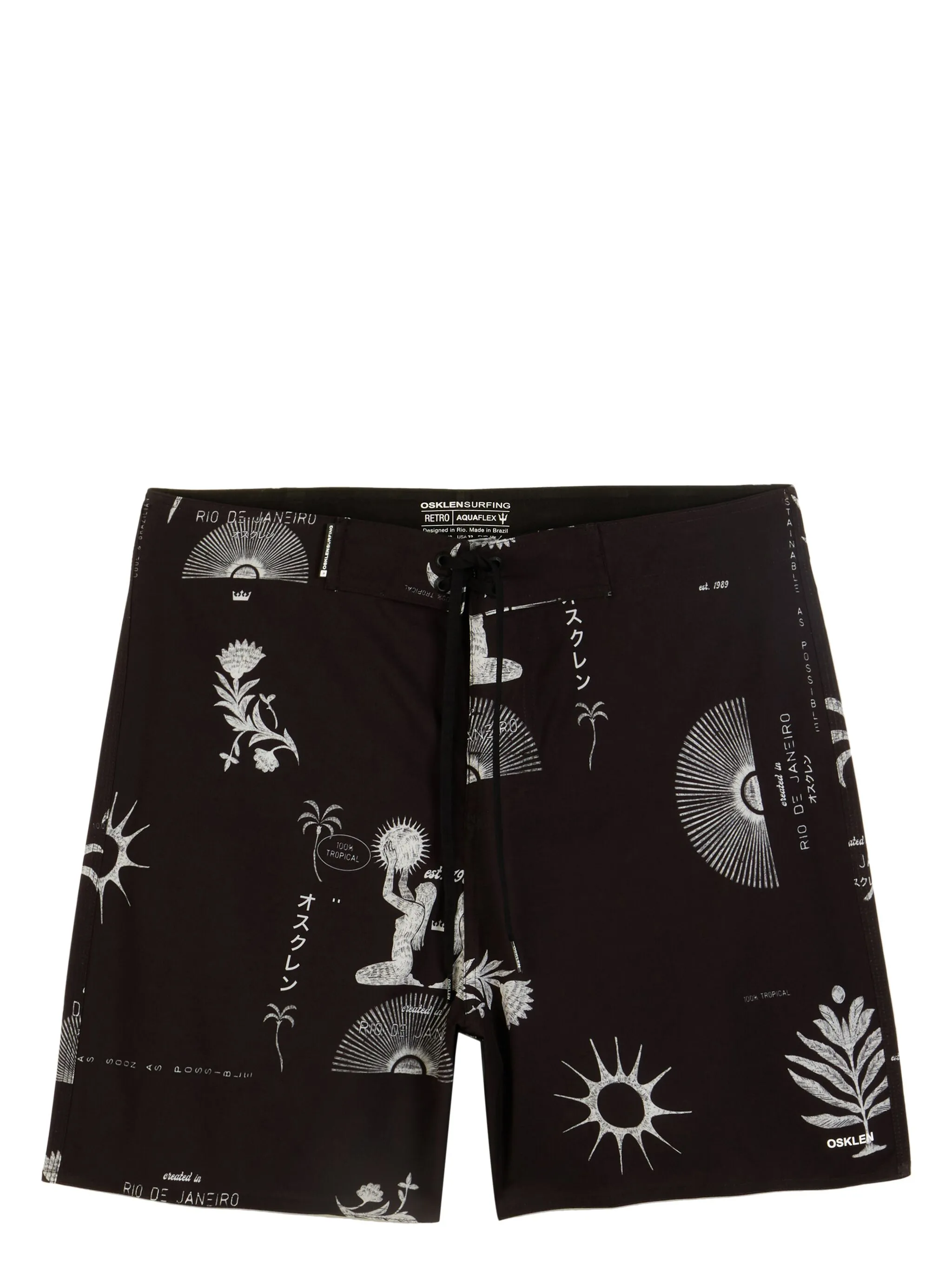 Шорты-бермуды 1989 Osklen, черный
Шорты-бермуды 1989 Osklen, черный