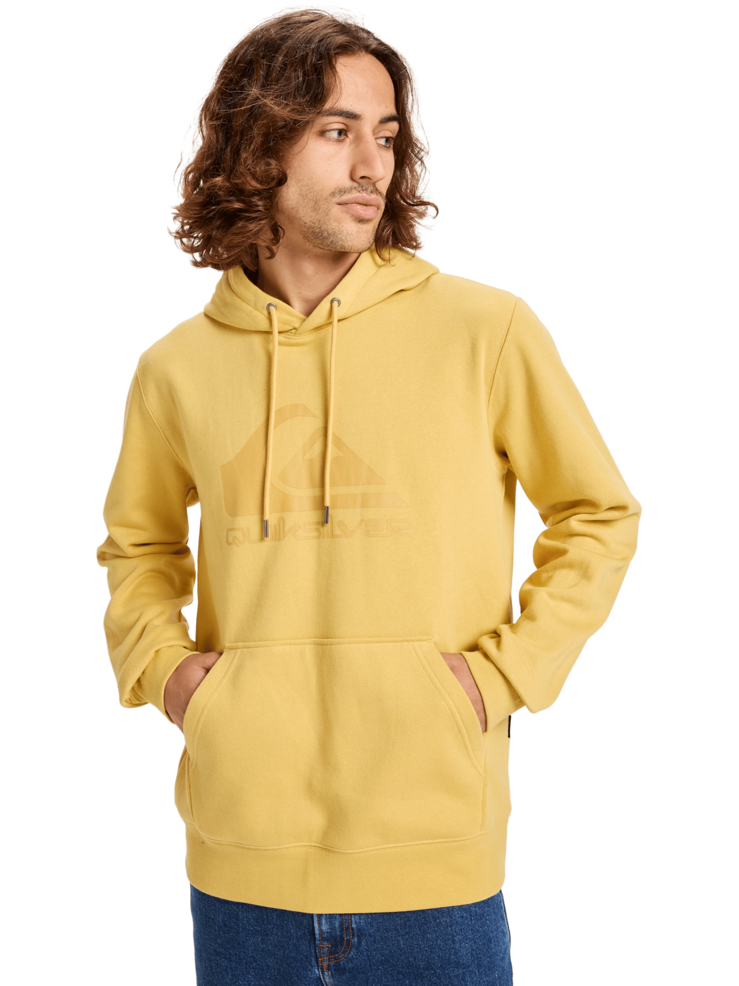 QUIKSILVER Спортивный свитшот в лимонно-желтом цвете
QUIKSILVER Спортивный свитшот в лимонно-желтом цвете
