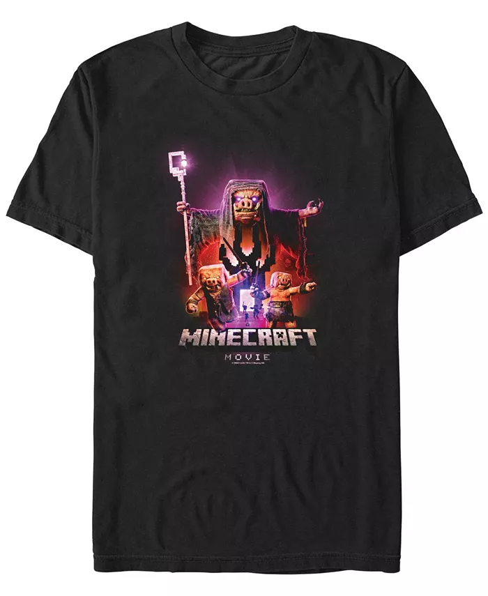 Мужская футболка с коротким рукавом Minecraft Movie Piglings Portal Fifth Sun, черный
Мужская футболка с коротким рукавом Minecraft Movie Piglings Portal Fifth Sun, черный