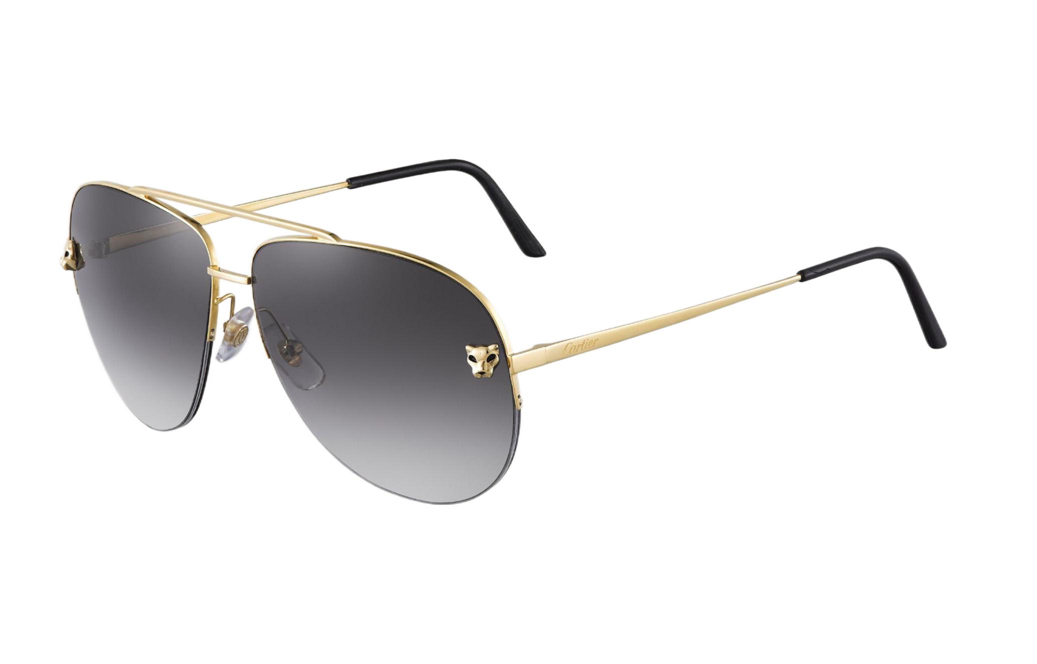 Картье металлические авиаторские солнцезащитные очки женские золотые
Картье металлические авиаторские солнцезащитные очки женские золотые
