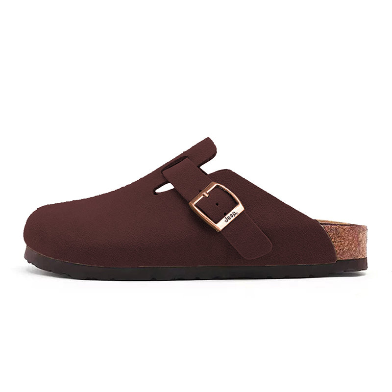 Jeep Биркеншток закрытые тапочки с пробковой подошвой унисекс тёмно-коричневые, цвет Dark Brown
Jeep Биркеншток закрытые тапочки с пробковой подошвой унисекс тёмно-коричневые, цвет Dark Brown