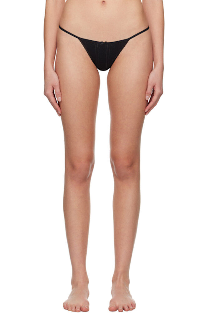 Упаковка из трех черных стрингов «The Tanga» Cou Cou
Упаковка из трех черных стрингов «The Tanga» Cou Cou