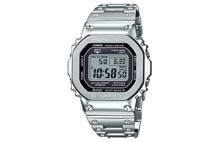 Часы Casio G-Shock Full Metal GMW-B5000 Series, арт. GMW-B5000D-1, серебристый + коробка
Часы Casio G-Shock Full Metal GMW-B5000 Series, арт. GMW-B5000D-1, серебристый + коробка