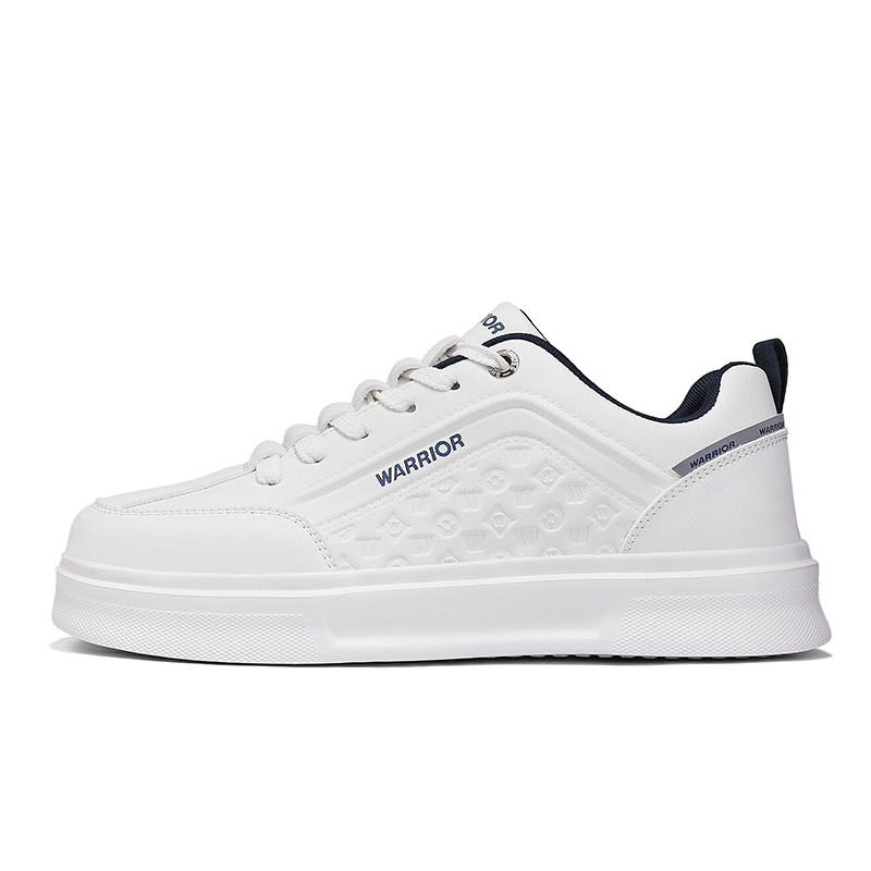 WARRIOR Стойкие к истиранию легкие низкие скейтерские кроссовки для мужчин с эффектом увеличения роста белый/темно-синий, цвет White/Dark Blue
WARRIOR Стойкие к истиранию легкие низкие скейтерские кроссовки для мужчин с эффектом увеличения роста белый/темно-синий, цвет White/Dark Blue