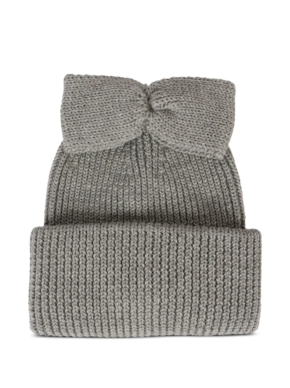 Шерстяная шапка бини с бантом Simonetta, серый
Шерстяная шапка бини с бантом Simonetta, серый