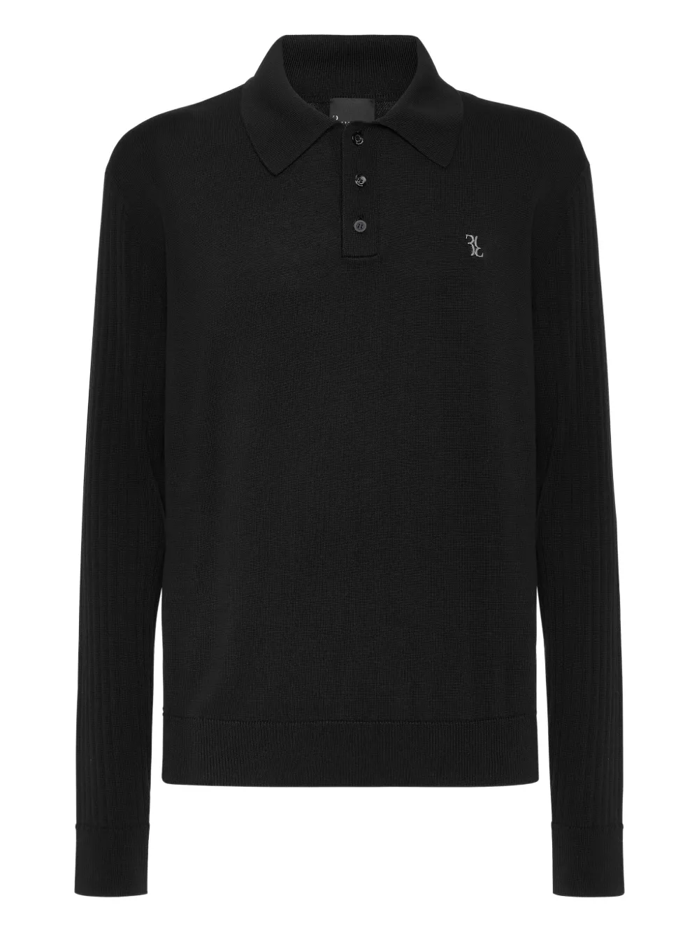 Рубашка-поло с длинными рукавами в рубчик Billionaire, черный
Рубашка-поло с длинными рукавами в рубчик Billionaire, черный