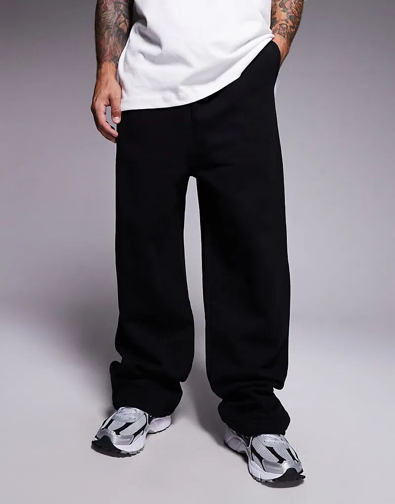 Широкие спортивные брюки премиум-класса ASOS DESIGN плотностью 400 г/м², черного цвета
Широкие спортивные брюки премиум-класса ASOS DESIGN плотностью 400 г/м², черного цвета