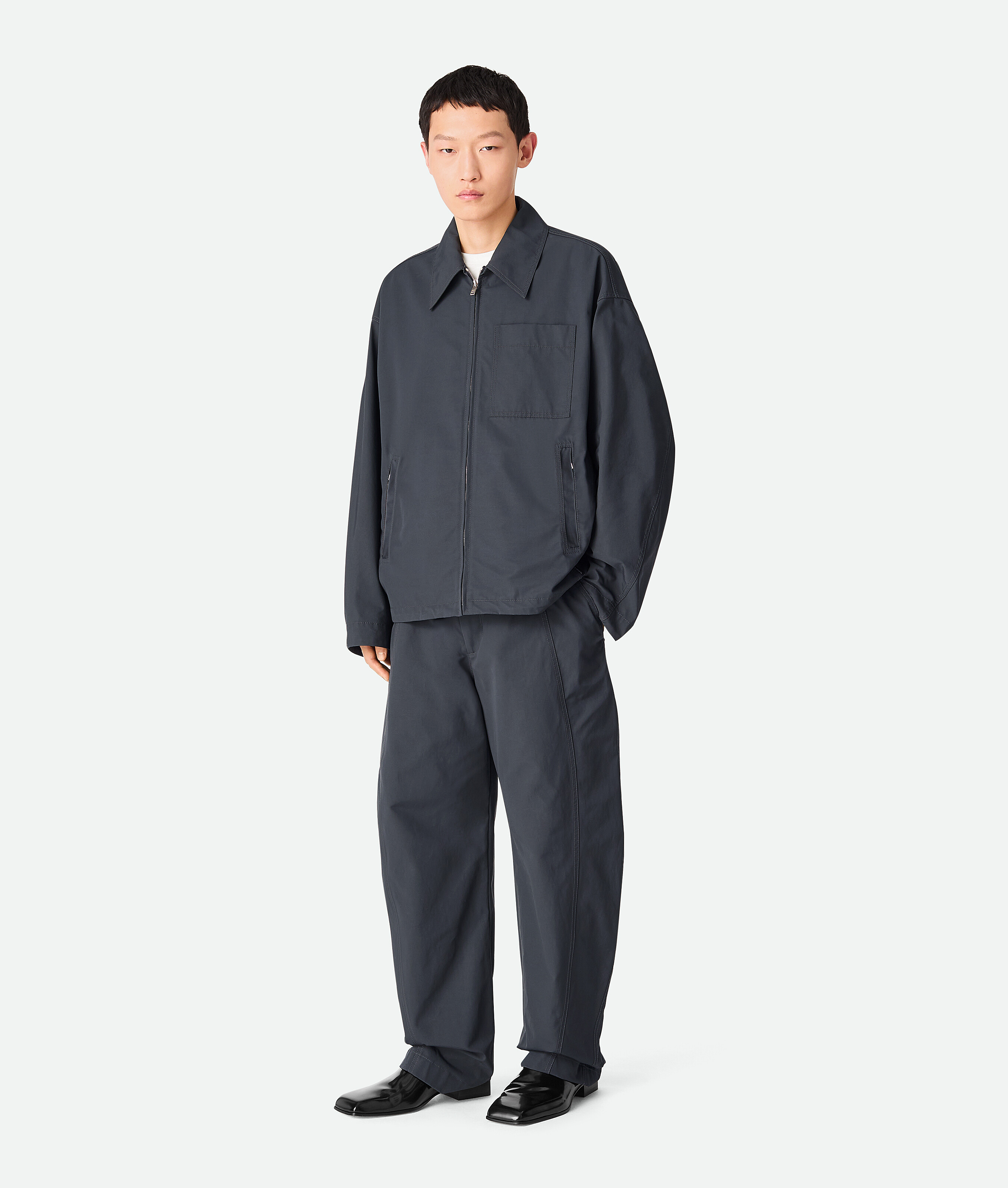 Resinated cotton blouson BOTTEGA VENETA, вулкан
Resinated cotton blouson BOTTEGA VENETA, вулкан