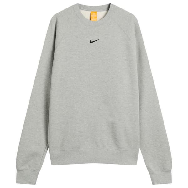 Nike X nocta crew fleece, heather & черный
Nike X nocta crew fleece, heather & черный