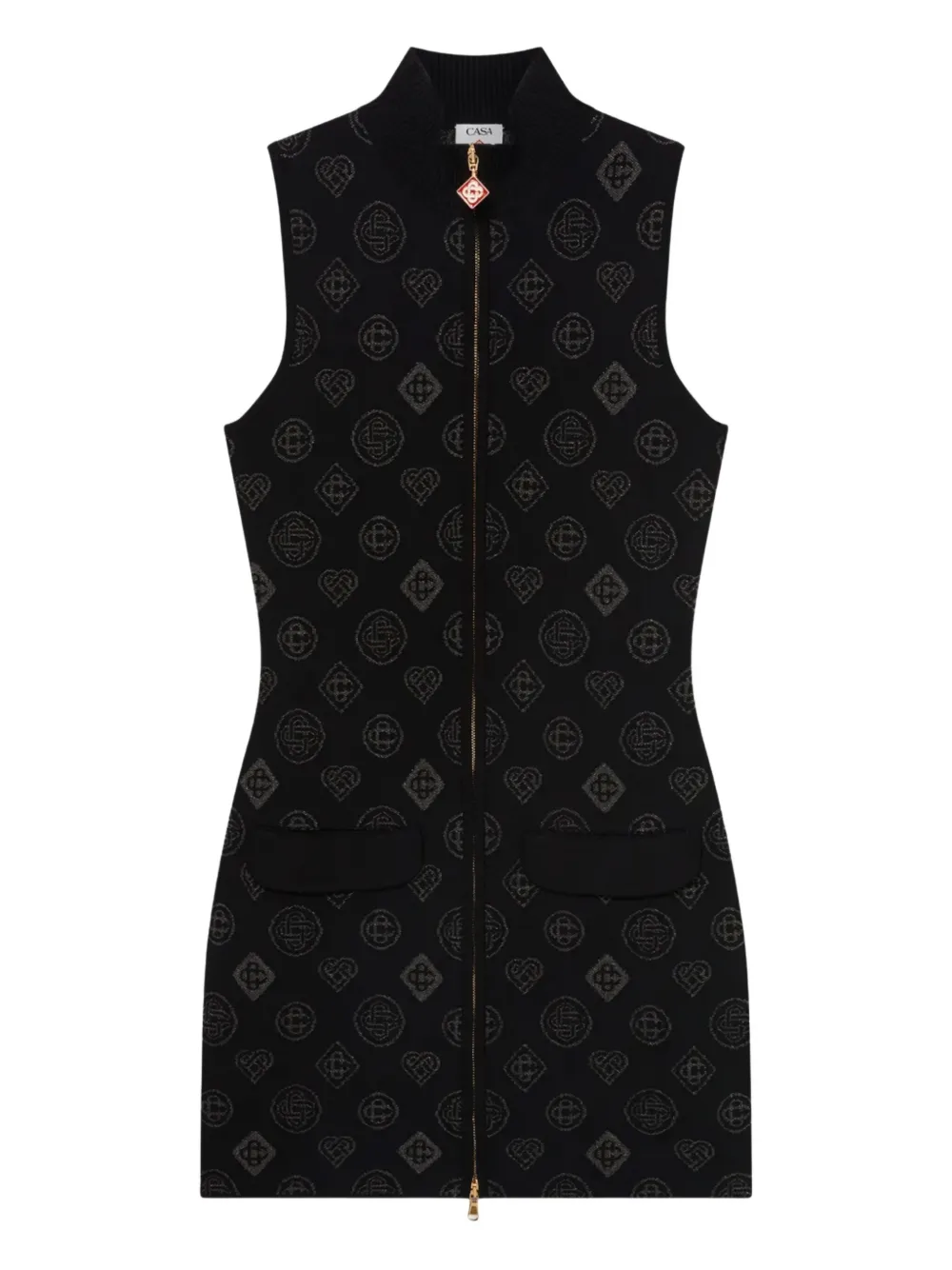 Платье с монограммой Casablanca, черный
Платье с монограммой Casablanca, черный