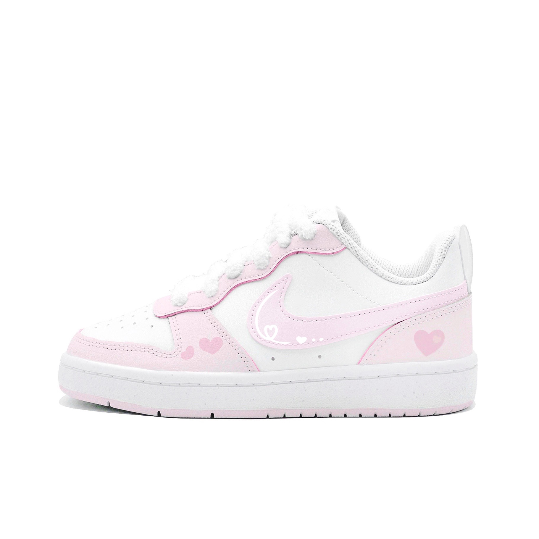 Nike Детские кроссовки для скейтбординга Court Borough Pink Sweetheart с нескользящей подошвой и износостойкими протекторами для подростков
Nike Детские кроссовки для скейтбординга Court Borough Pink Sweetheart с нескользящей подошвой и износостойкими протекторами для подростков