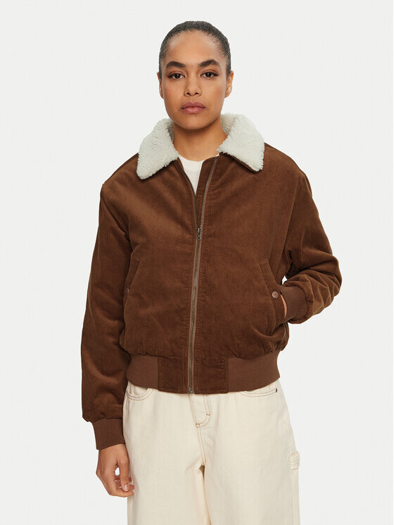 Бомбер стандартного кроя Wrangler, коричневый
Бомбер стандартного кроя Wrangler, коричневый