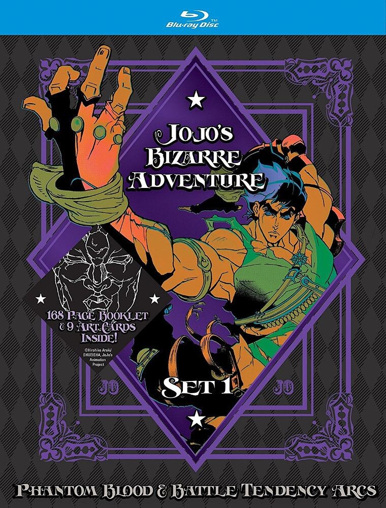 Диск Blu-ray Jojo's Bizarre Adventure Set 1
Диск Blu-ray Jojo's Bizarre Adventure Set 1