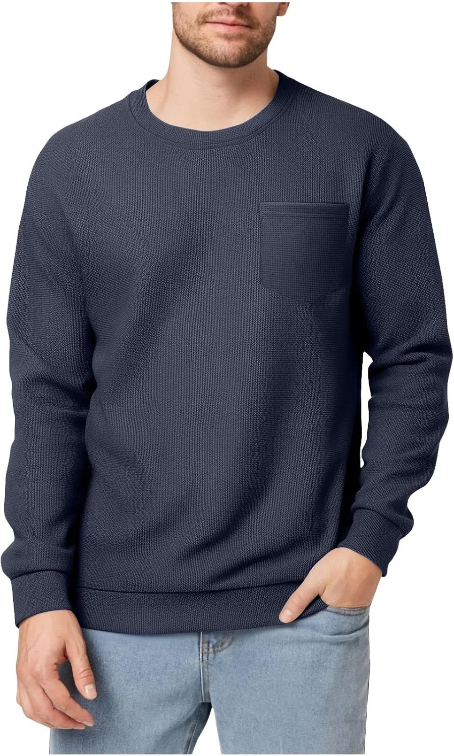 Мужская толстовка с длинным рукавом и карманом
Мужская толстовка с длинным рукавом и карманом