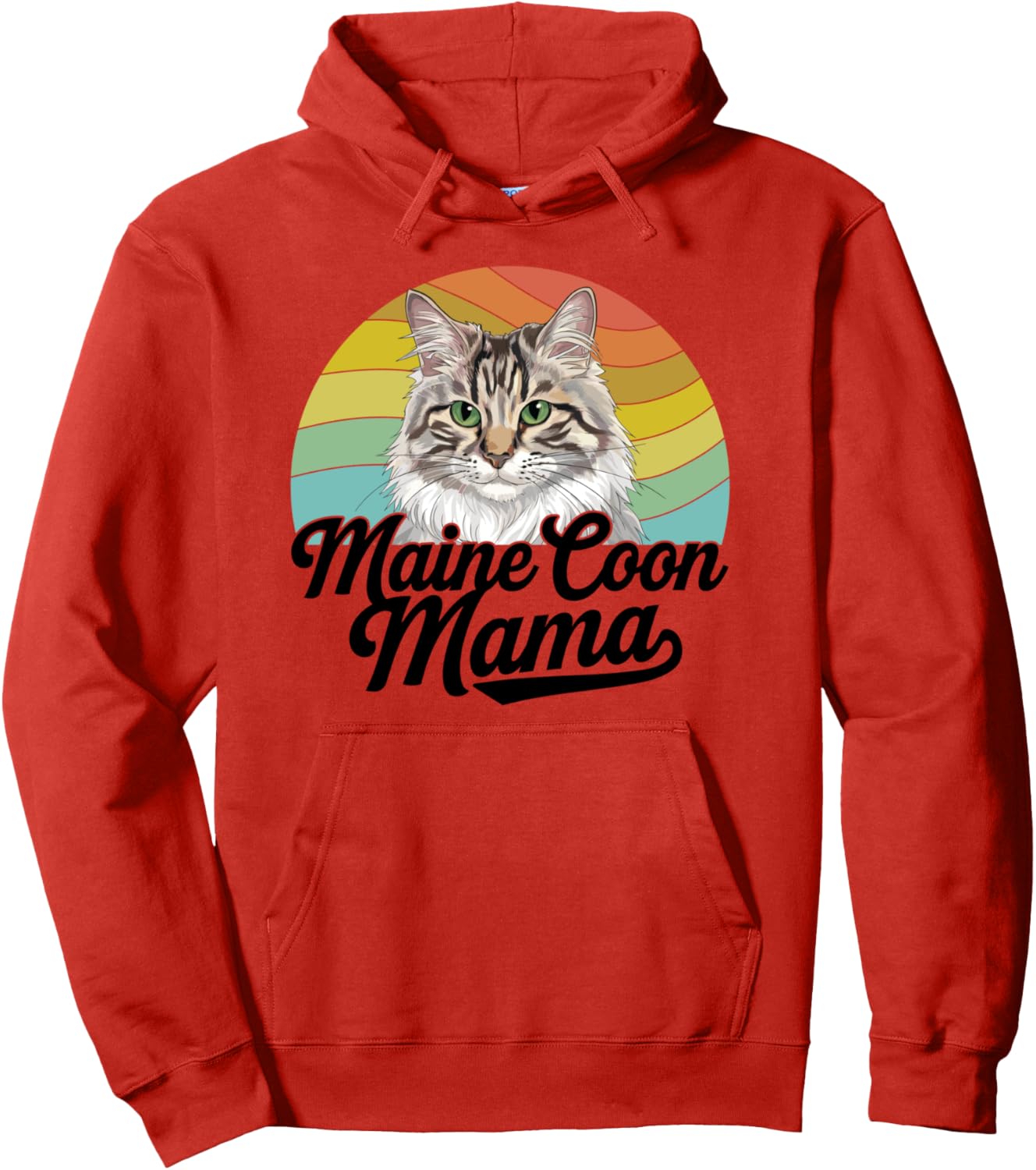 Худи с изображением мамы мейн-куна и кошки Cat Lover Apparel, красный
Худи с изображением мамы мейн-куна и кошки Cat Lover Apparel, красный