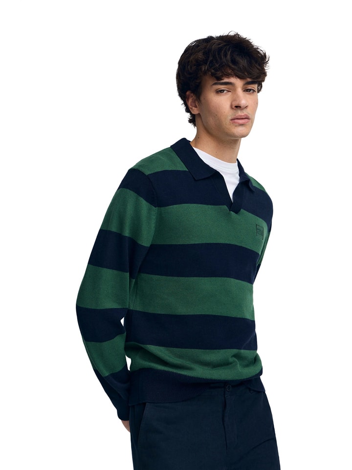 Polo Club Свитер темно-синего/зеленого цвета
Polo Club Свитер темно-синего/зеленого цвета