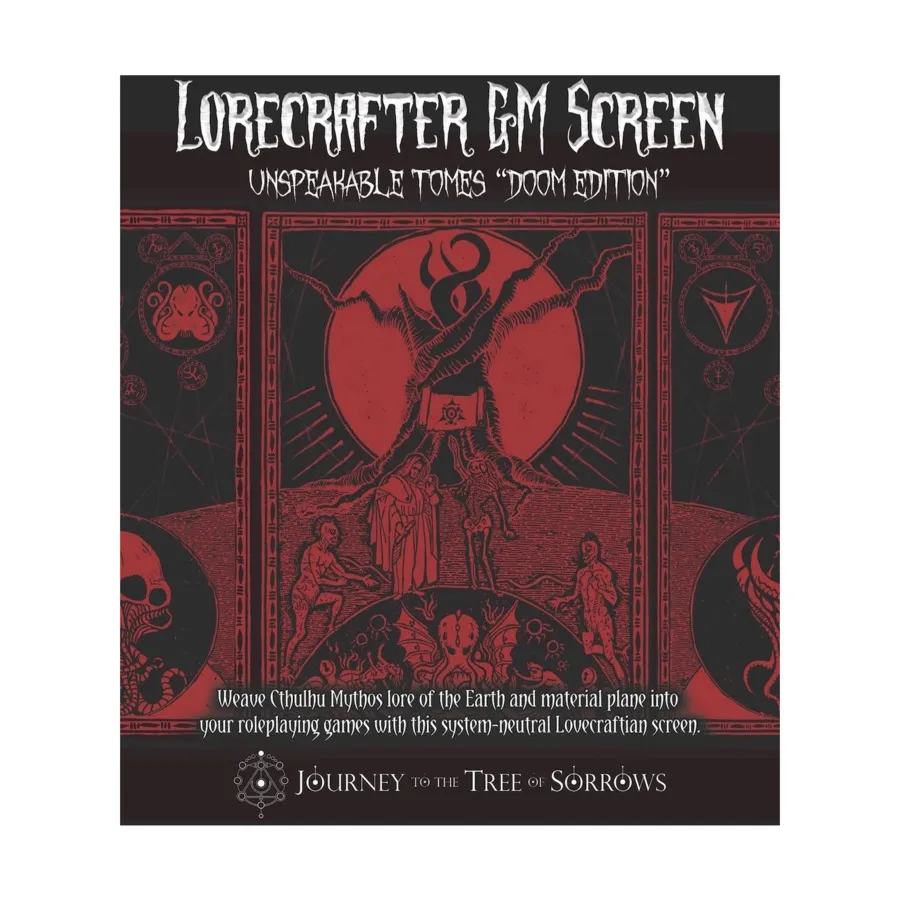 Невыразимые фолианты "Doom Edition", Lorecrafter GM Screens
Невыразимые фолианты "Doom Edition", Lorecrafter GM Screens