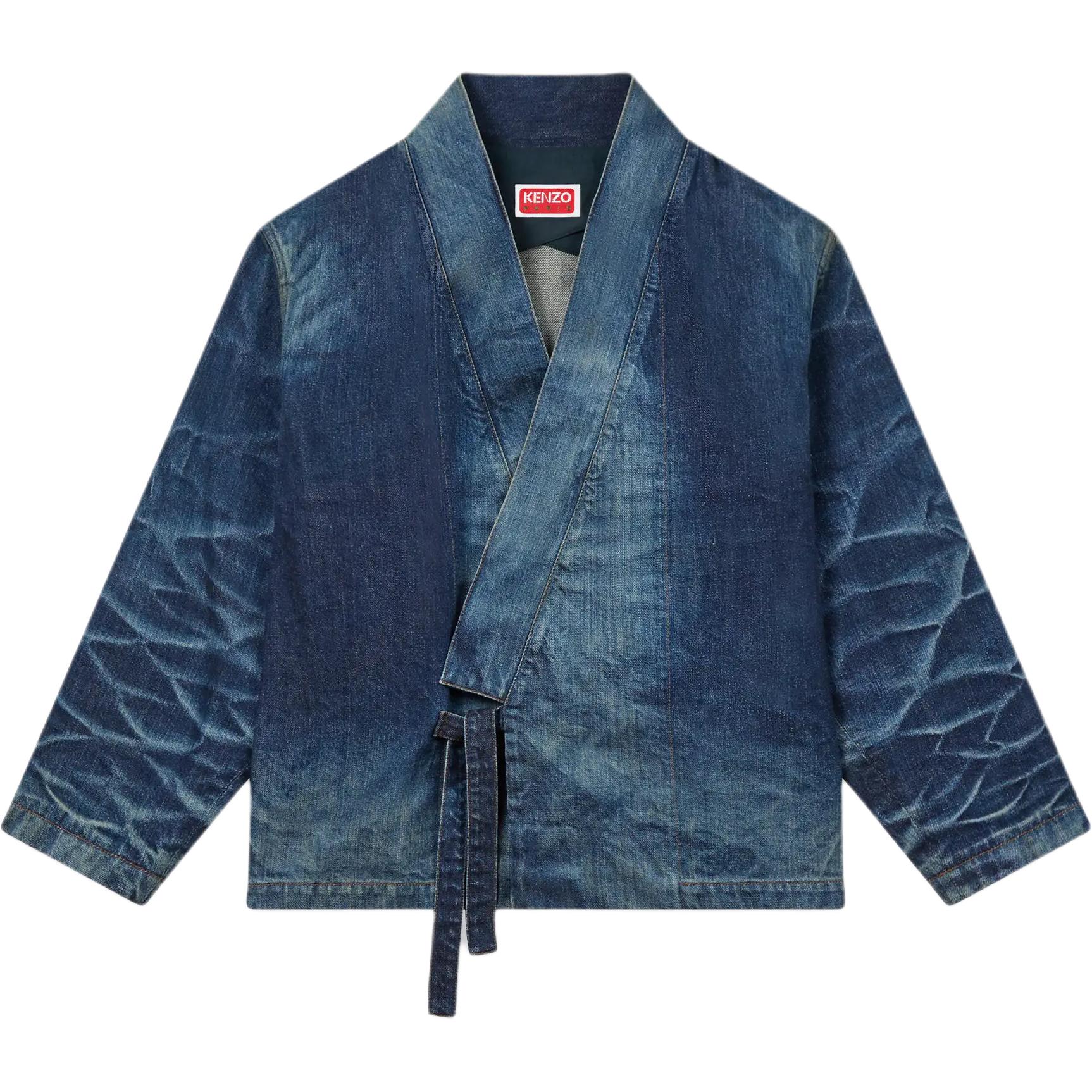 Джинсовая куртка с завязкой спереди KENZO, синий
Джинсовая куртка с завязкой спереди KENZO, синий