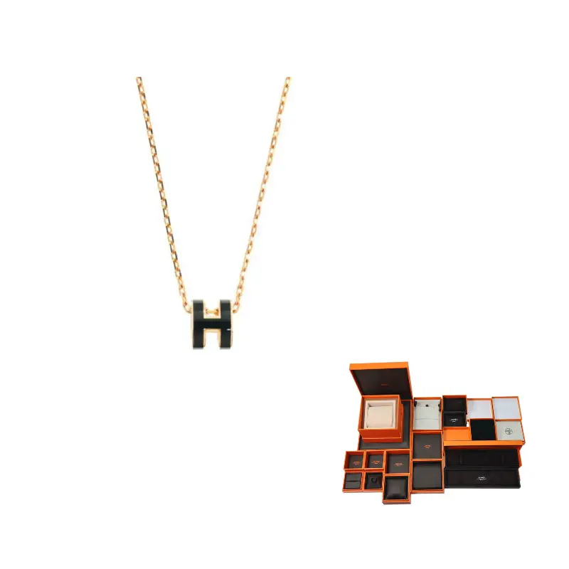HERMES 18k розовое золото ожерелье женское green
HERMES 18k розовое золото ожерелье женское green