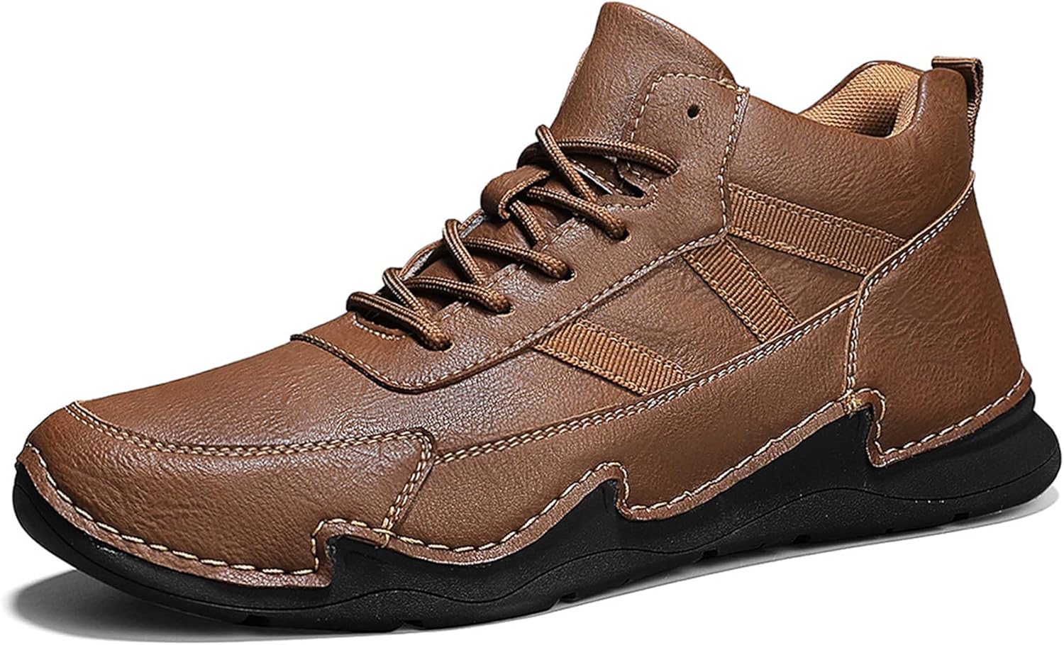 Мужские премиальные кожаные модные кроссовки средней посадки, повседневные, для прогулок, уличные, с сетчатой подкладкой, мягкие и комфортные, противоскользящие, износостойкие Generic, коричневый
Мужские премиальные кожаные модные кроссовки средней посадки, повседневные, для прогулок, уличные, с сетчатой подкладкой, мягкие и комфортные, противоскользящие, износостойкие Generic, коричневый