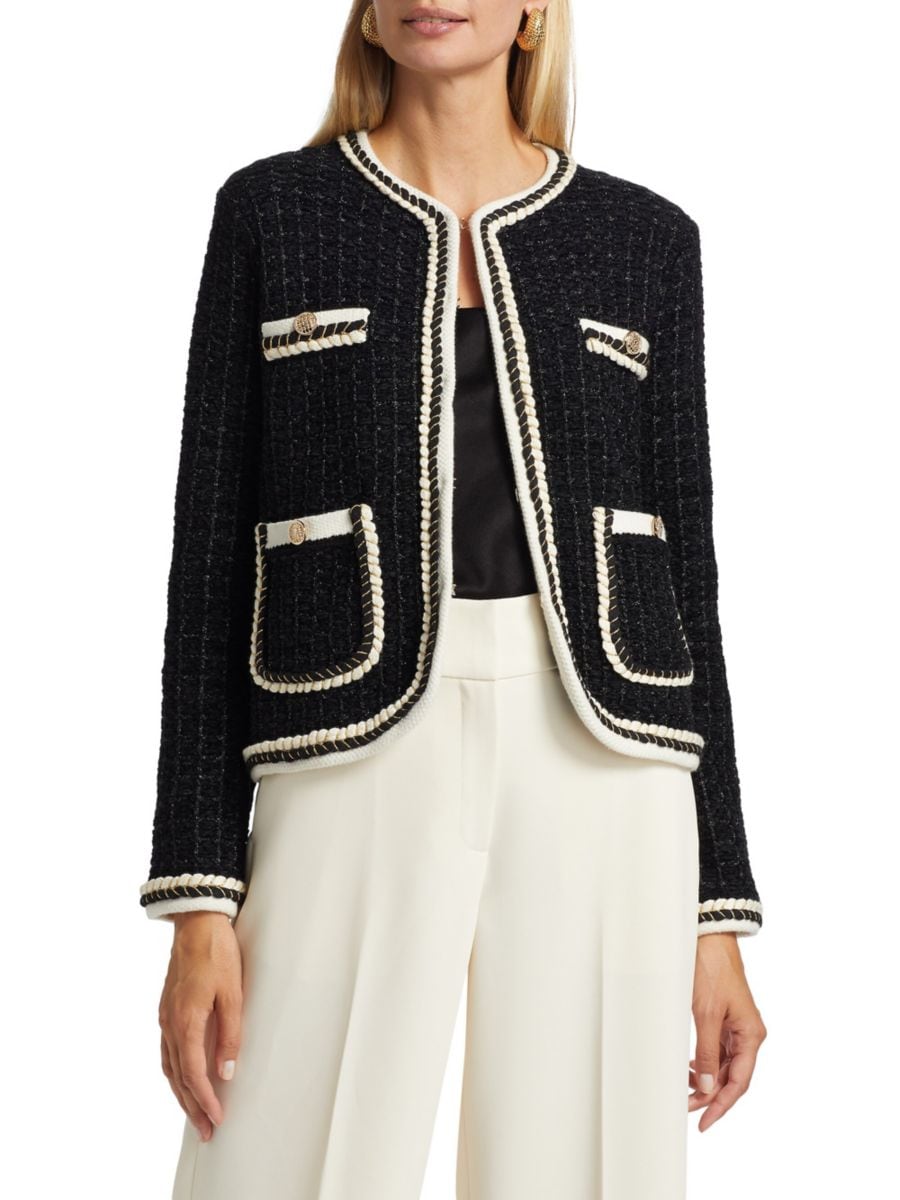 Кардиган из смесовой шерсти Koka Elie Tahari, нуарный
Кардиган из смесовой шерсти Koka Elie Tahari, нуарный