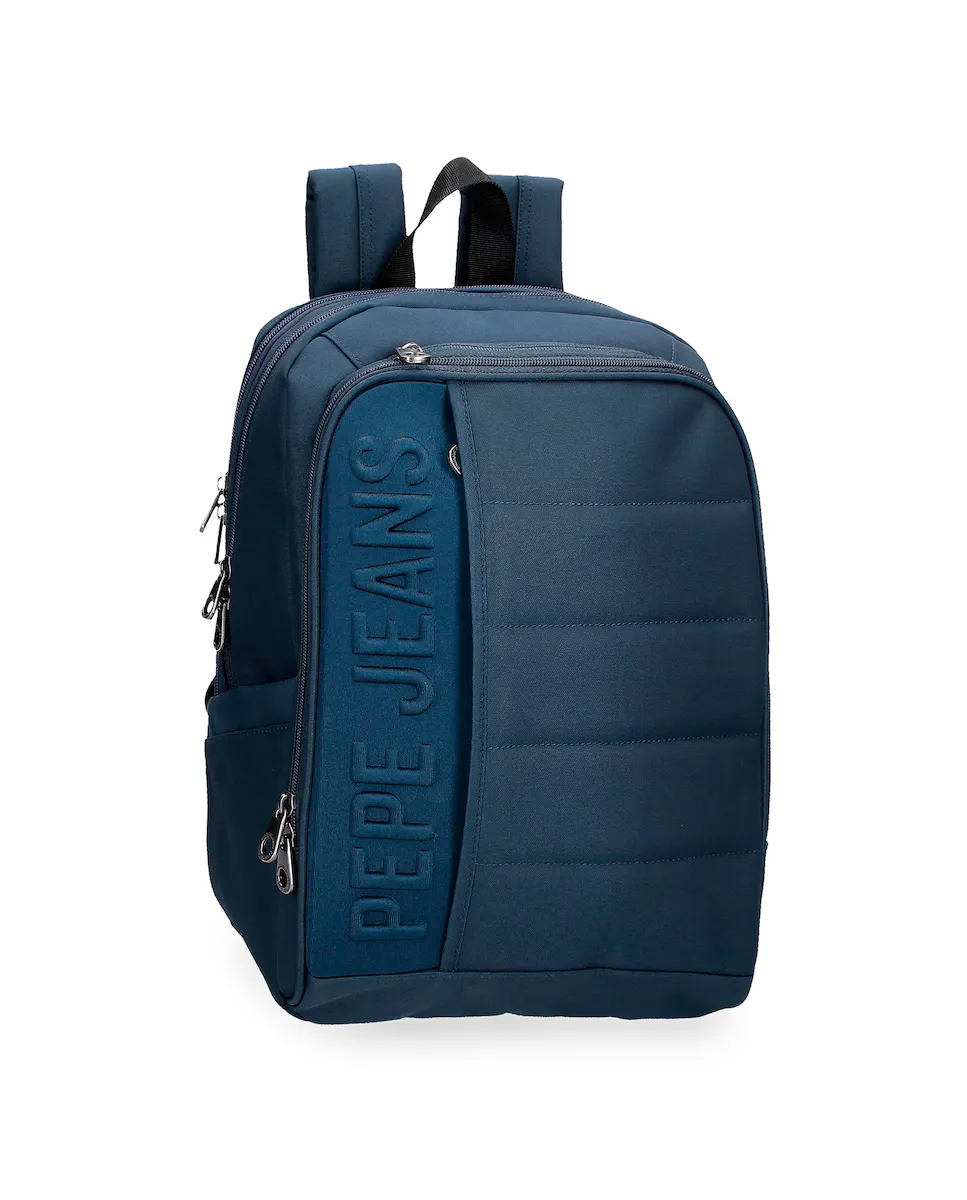 Рюкзак для ноутбука 13,3" Ancor с двумя отделениями и креплением к сумке на колесиках Pepe Jeans, синий
Рюкзак для ноутбука 13,3" Ancor с двумя отделениями и креплением к сумке на колесиках Pepe Jeans, синий