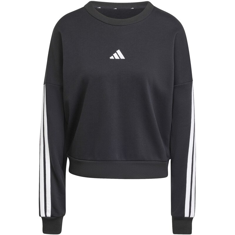 Свитшот Essentials с тремя полосками, французский трикотаж Adidas, черный
Свитшот Essentials с тремя полосками, французский трикотаж Adidas, черный