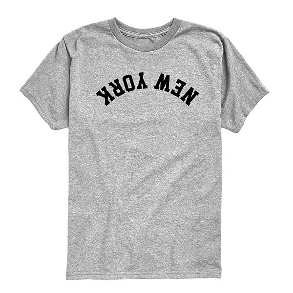 Футболка с принтом New York Upside Down для мальчиков 8-20 Licensed Character, Athletic Heather
Футболка с принтом New York Upside Down для мальчиков 8-20 Licensed Character, Athletic Heather