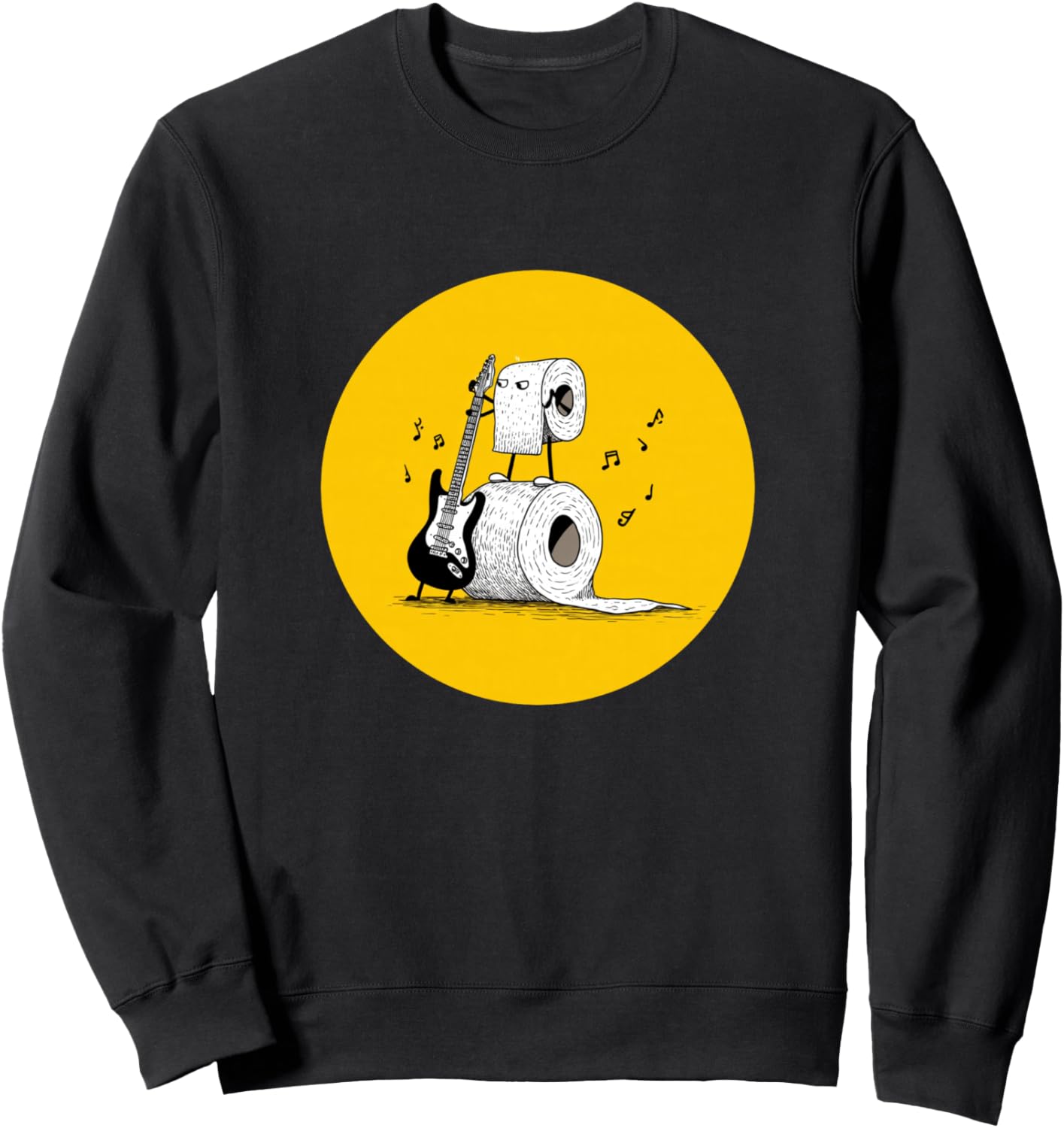 Классная толстовка из туалетной бумаги с изображением гитары, приятного цвета Toilet Paper Outfit Rocks, черный
Классная толстовка из туалетной бумаги с изображением гитары, приятного цвета Toilet Paper Outfit Rocks, черный