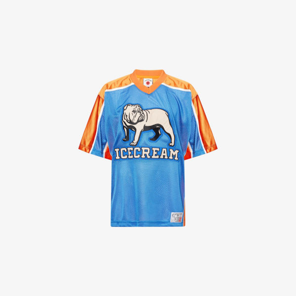 Футболка Icecream Bulldog с вышитым логотипом, синий
Футболка Icecream Bulldog с вышитым логотипом, синий