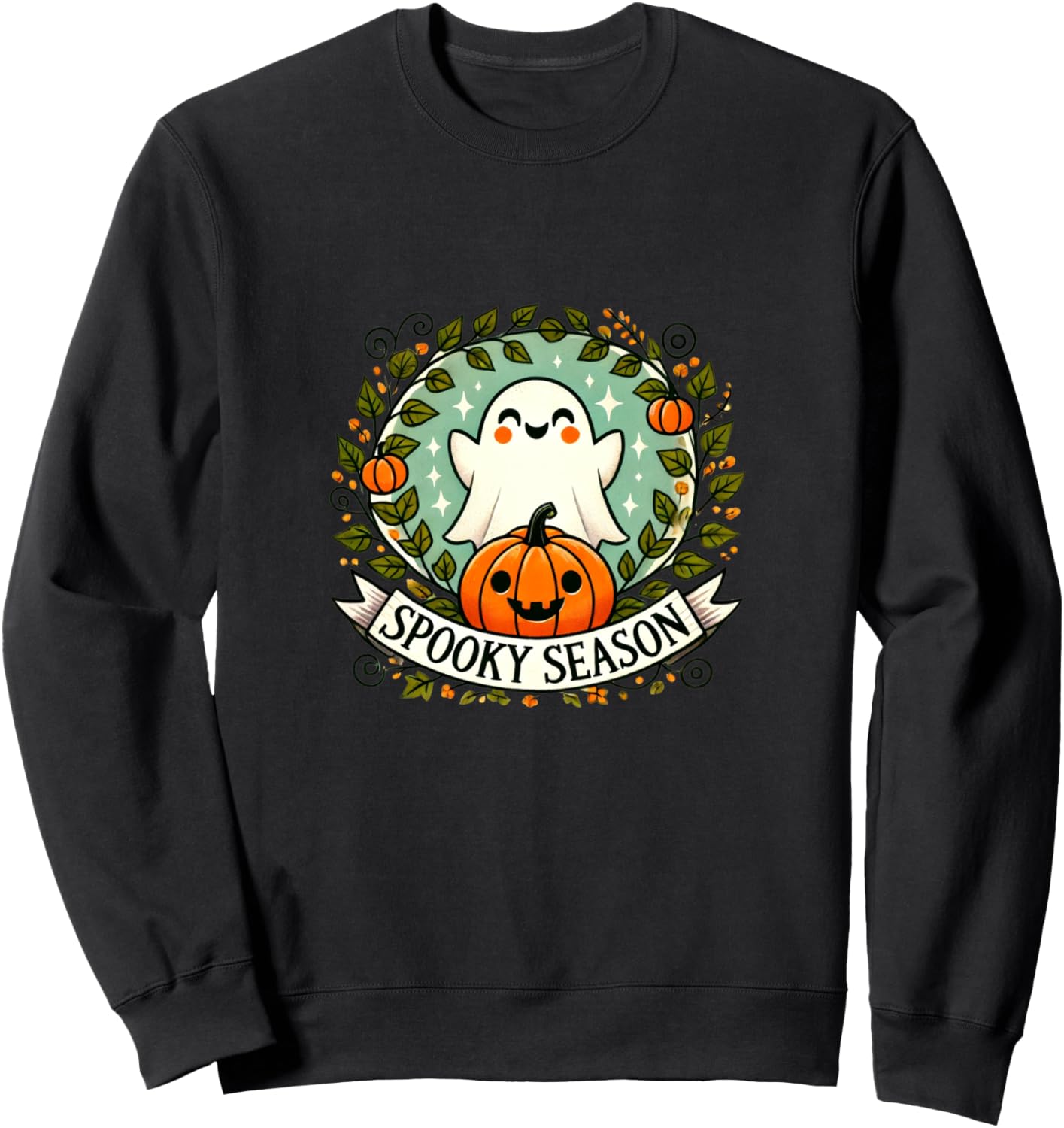 Толстовка с изображением призрака и надписью «Хэллоуин - жуткий сезон» Retro Halloween Snugg, черный
Толстовка с изображением призрака и надписью «Хэллоуин - жуткий сезон» Retro Halloween Snugg, черный