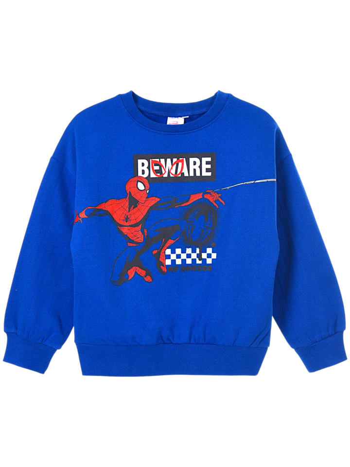 Синяя толстовка с Человеком-пауком Spiderman
Синяя толстовка с Человеком-пауком Spiderman