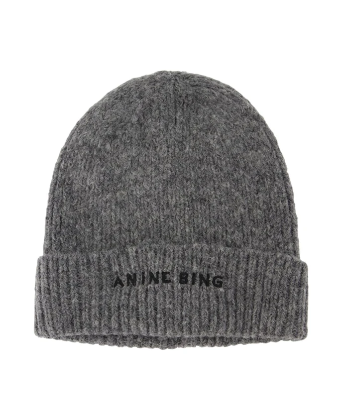 Серая шерстяная шапка с альпакой Anine Bing, серый
Серая шерстяная шапка с альпакой Anine Bing, серый