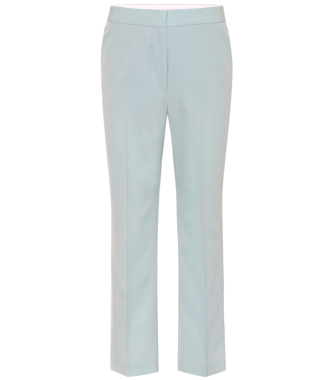 Прямые хлопковые брюки со средней посадкой Stella McCartney, Waterlilly
Прямые хлопковые брюки со средней посадкой Stella McCartney, Waterlilly