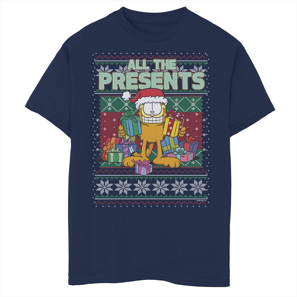 Футболка с рисунком Garfield All Presents Ugly Sweater для мальчиков 8–20 лет Licensed Character, темно-синий
Футболка с рисунком Garfield All Presents Ugly Sweater для мальчиков 8–20 лет Licensed Character, темно-синий