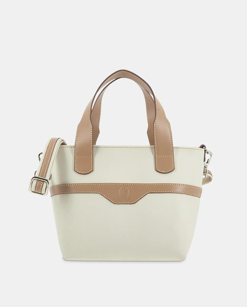 Сумка-корзина с ручками и регулируемым плечевым ремнем El Potro, бежевый
Сумка-корзина с ручками и регулируемым плечевым ремнем El Potro, бежевый