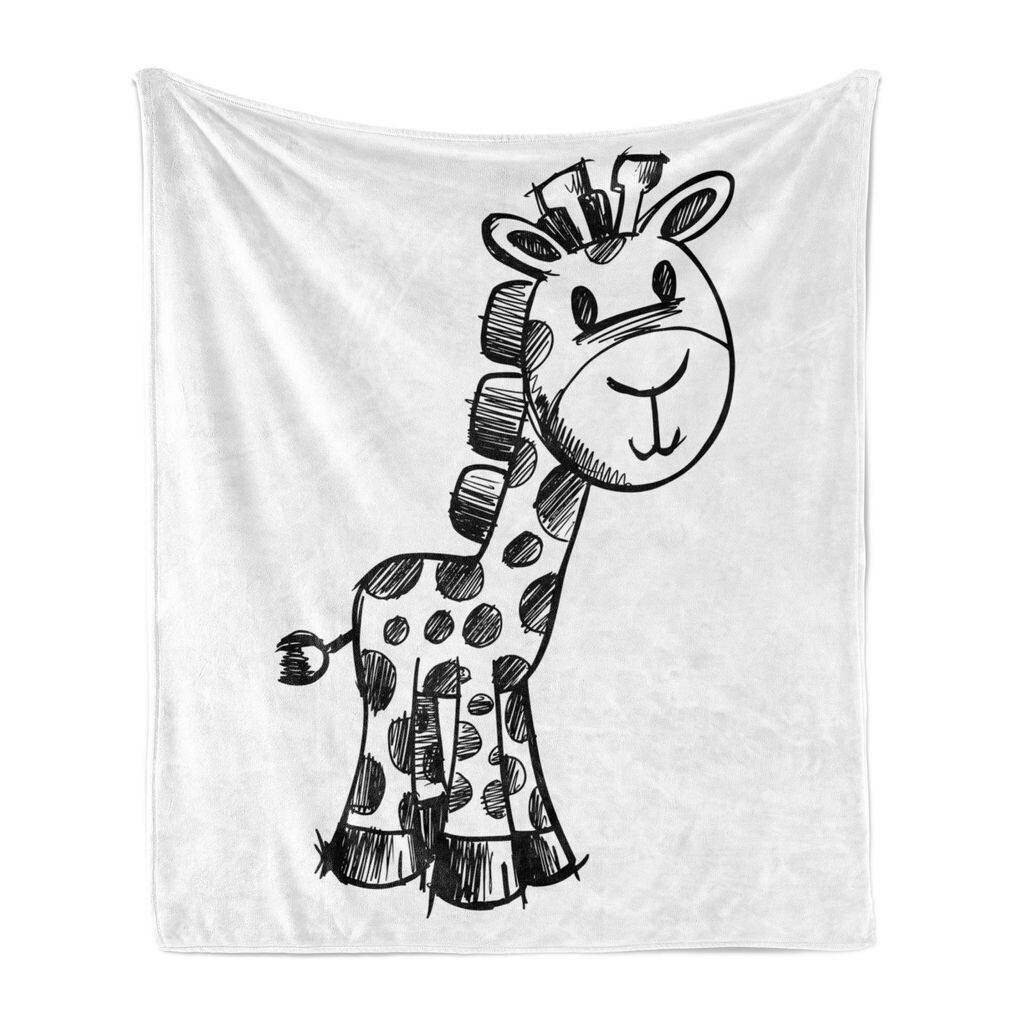 Мягкое фланелевое флисовое одеяло ABAKUHAUS Giraffe, монохромный детский рисунок африканской фауны на однотонном фоне, 175 x 230 см, угольно-серый и белый
Мягкое фланелевое флисовое одеяло ABAKUHAUS Giraffe, монохромный детский рисунок африканской фауны на однотонном фоне, 175 x 230 см, угольно-серый и белый