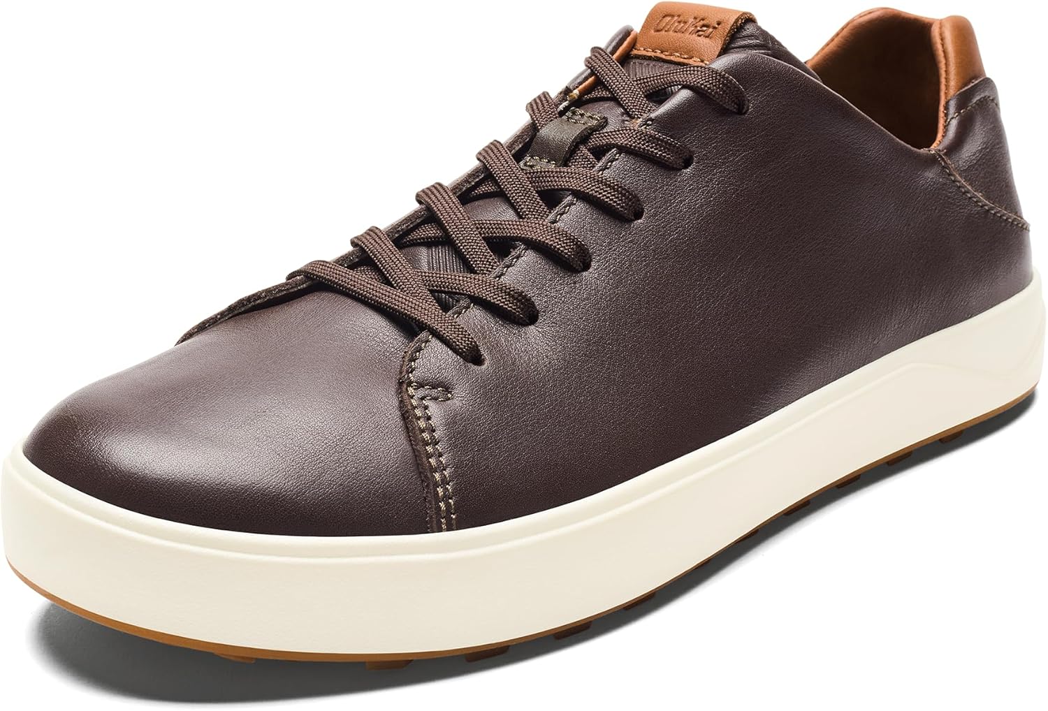 Мужские гольф-туфли OLUKAI Wai'alae, без шипов, из мягкой кожи полного зерна с анатомической стелькой, водонепроницаемые и устойчевые к пятнам, Dk Wood/Dk Wood
Мужские гольф-туфли OLUKAI Wai'alae, без шипов, из мягкой кожи полного зерна с анатомической стелькой, водонепроницаемые и устойчевые к пятнам, Dk Wood/Dk Wood