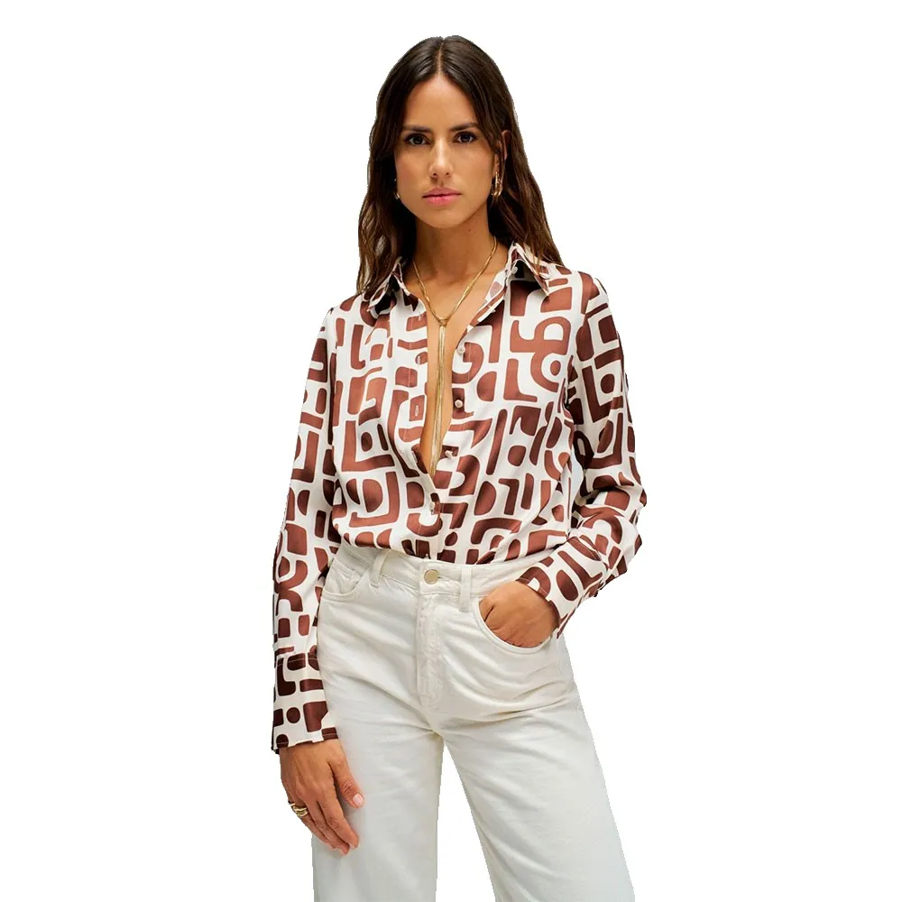 Рубашка с длинным рукавом Salsa Jeans 21011106, коричневый
Рубашка с длинным рукавом Salsa Jeans 21011106, коричневый