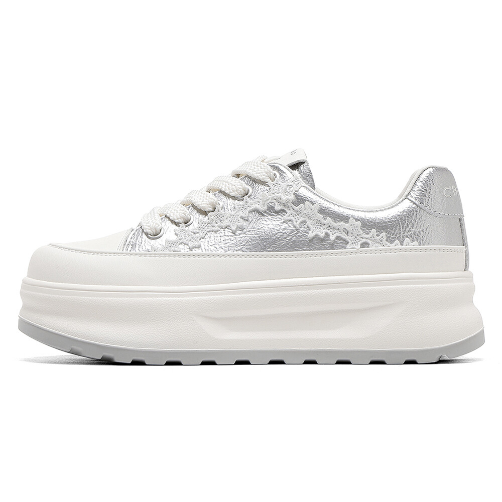 Кроссовки CВ°BANNER Skateboard Shoes Women's Low-Top Silver, Серый, Кроссовки CВ°BANNER Skateboard Shoes Women's Low-Top Silver
Кроссовки CВ°BANNER Skateboard Shoes Women's Low-Top Silver, Серый, Кроссовки CВ°BANNER Skateboard Shoes Women's Low-Top Silver
