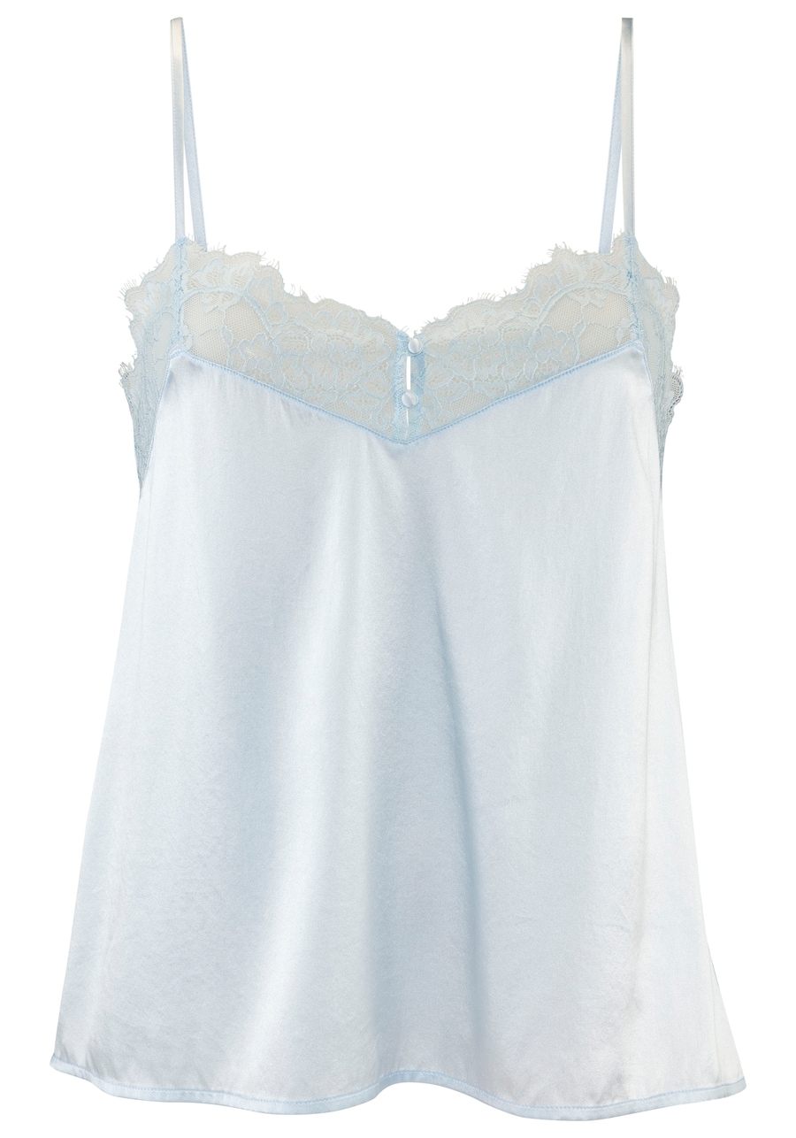 Пижамная рубашка LASCANA, светло-голубой
Пижамная рубашка LASCANA, светло-голубой