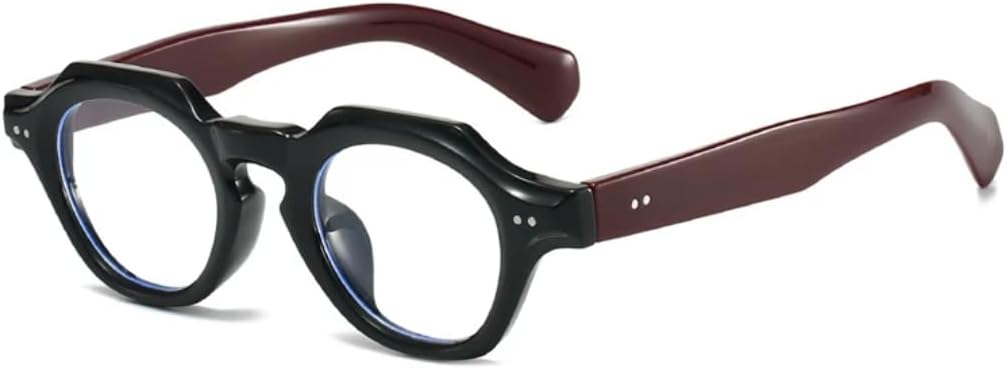 Маленькие солнцезащитные очки Polygon для женщин и мужчин в стиле ретро с заклепками, защита от УФ-излучения UV400 (черный, темно-красный, прозрачный) TVTBBVV, Black Dark Red Clear
Маленькие солнцезащитные очки Polygon для женщин и мужчин в стиле ретро с заклепками, защита от УФ-излучения UV400 (черный, темно-красный, прозрачный) TVTBBVV, Black Dark Red Clear