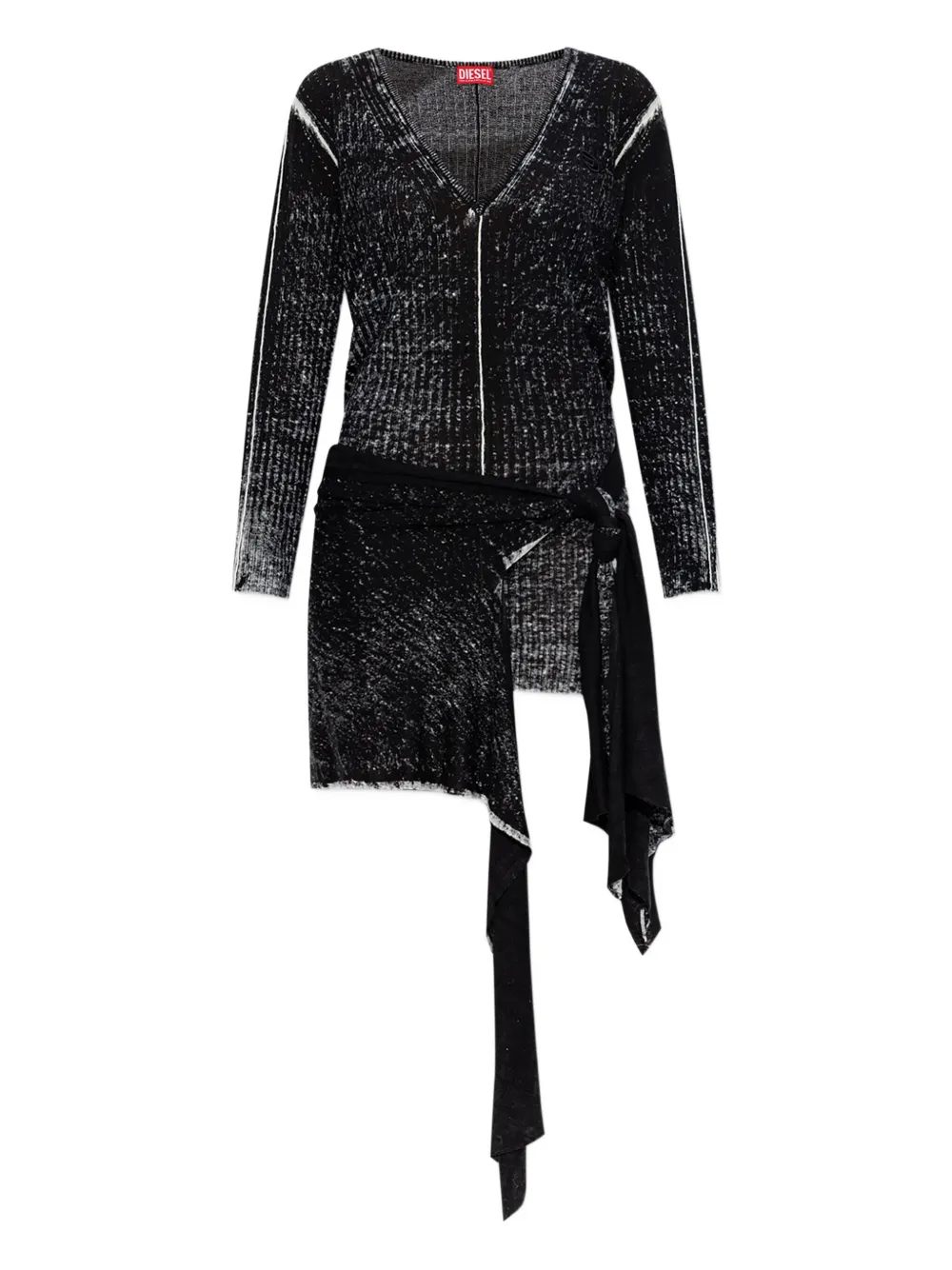 Асимметричное платье с завязками DIESEL, черный
Асимметричное платье с завязками DIESEL, черный
