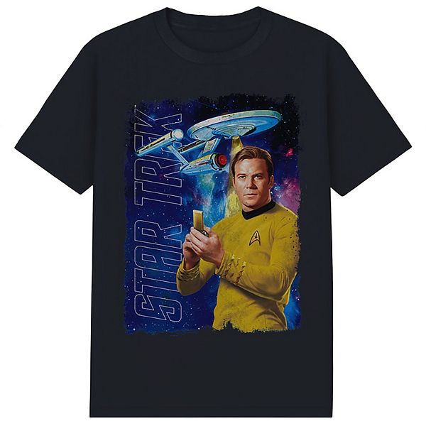 Футболка с принтом Star Trek Kirk & Enterprise Licensed Character
Футболка с принтом Star Trek Kirk & Enterprise Licensed Character