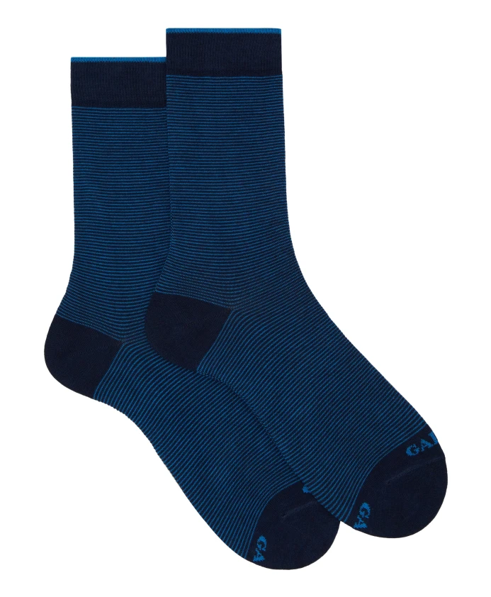 Хлопковые носки в голубую полоску Gallo, мультиколор
Хлопковые носки в голубую полоску Gallo, мультиколор