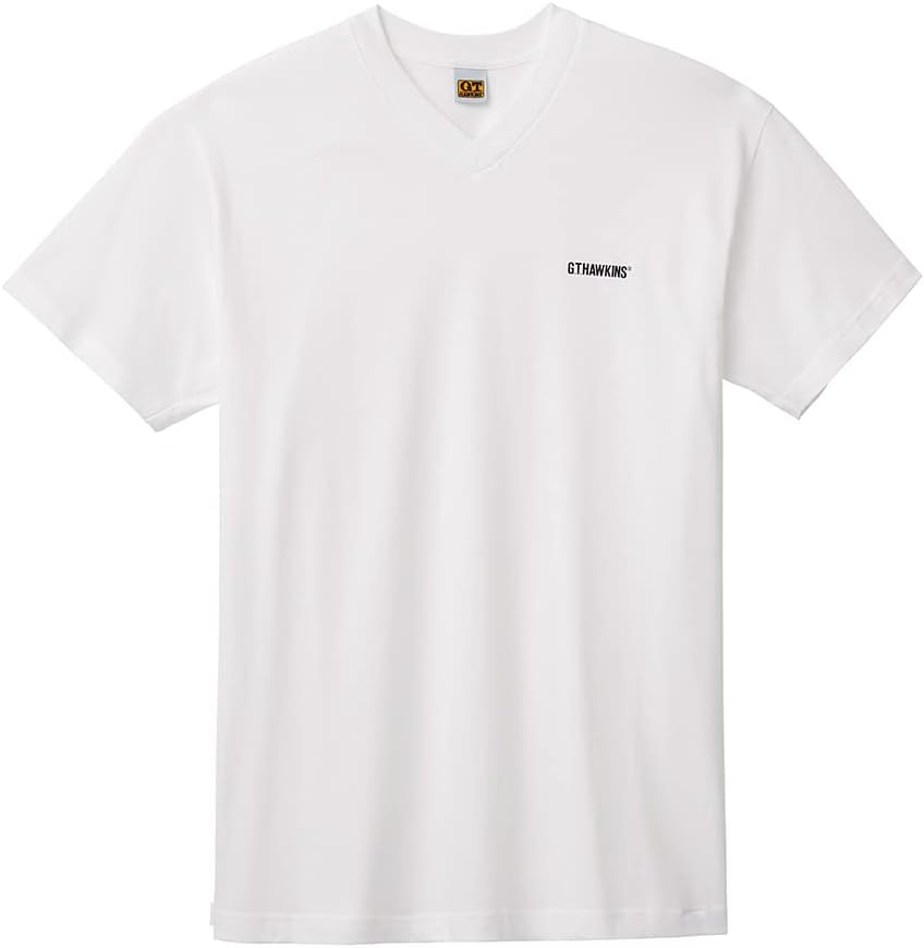 Мужская футболка Gunze GT Hawkins с V-образным вырезом, белый
Мужская футболка Gunze GT Hawkins с V-образным вырезом, белый