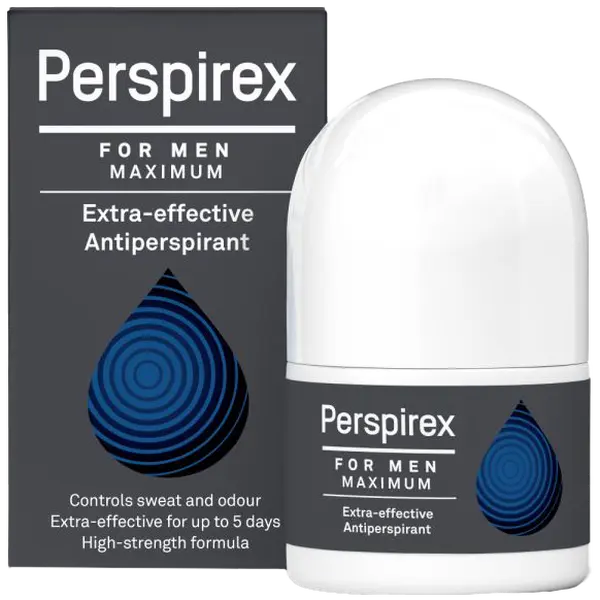 Шариковый антиперспирант для мужчин, 20 мл Perspirex
Шариковый антиперспирант для мужчин, 20 мл Perspirex