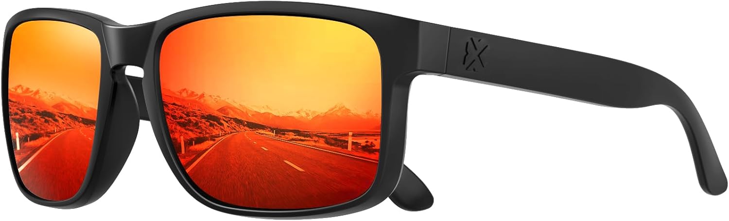 Поляризованные солнцезащитные очки MAXJULI для мужчин и женщин, защита от УФ-излучения UV400, идеально подходят для вождения, езды на велосипеде и бега. Модель 8120, Black Frame Red Lens
Поляризованные солнцезащитные очки MAXJULI для мужчин и женщин, защита от УФ-излучения UV400, идеально подходят для вождения, езды на велосипеде и бега. Модель 8120, Black Frame Red Lens